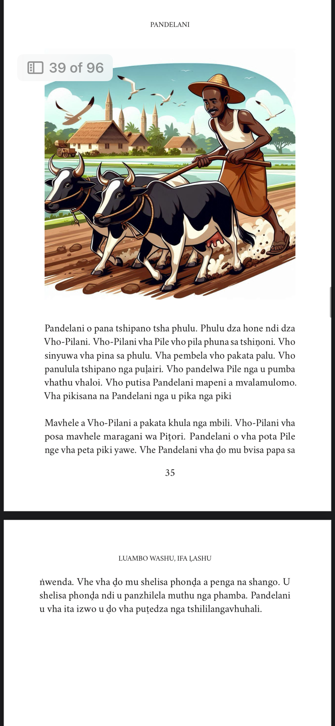 Luambo Lwashu, Ifa Ḽashu Gireidi 1