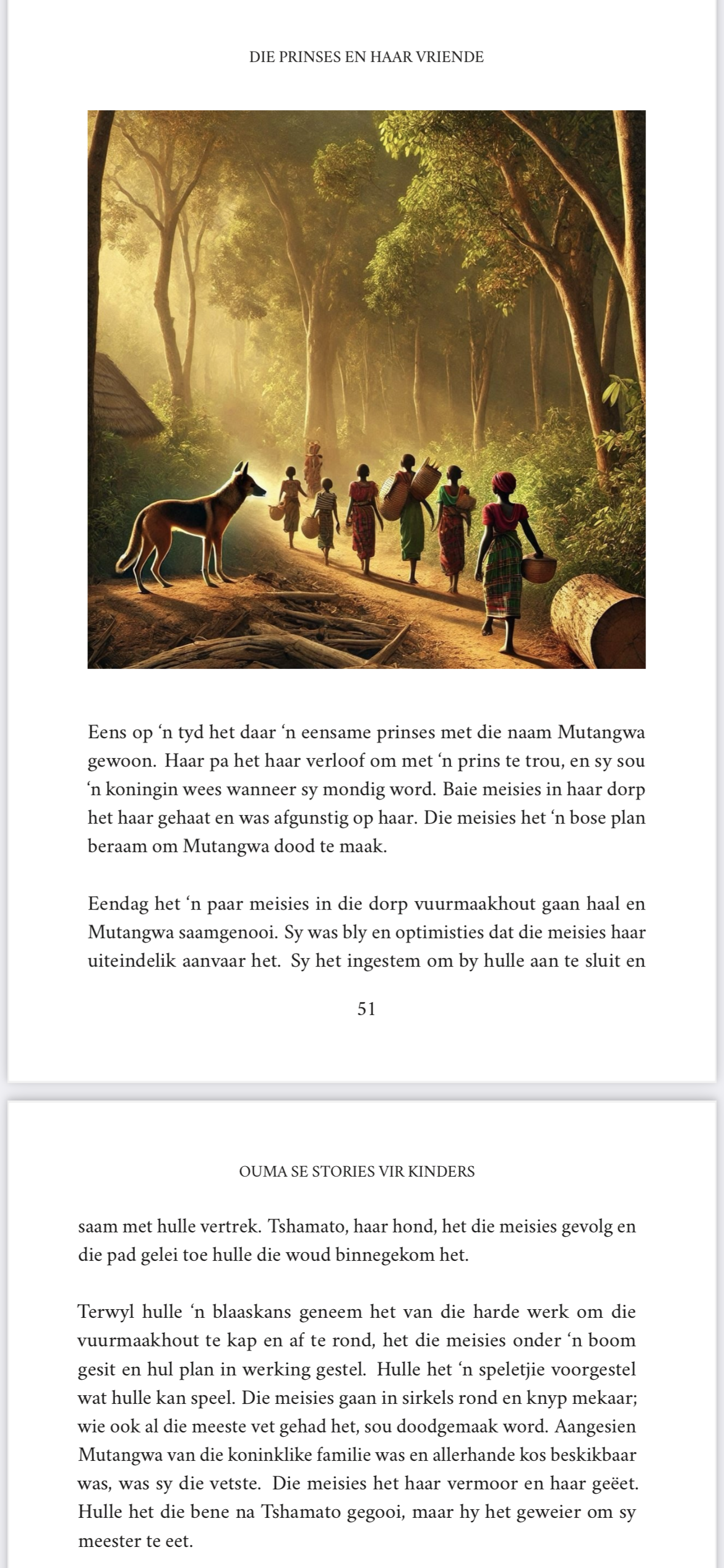 AFRIKAANS - Ouma se stories vir kinders