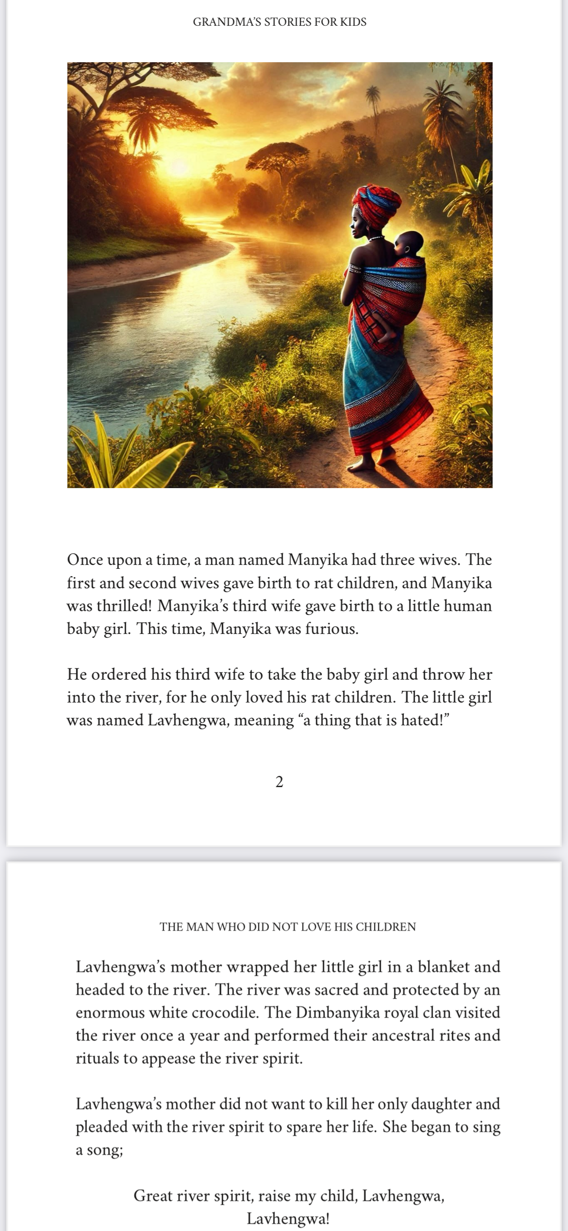 ENGLISH - Grandmother's Stories For Kids