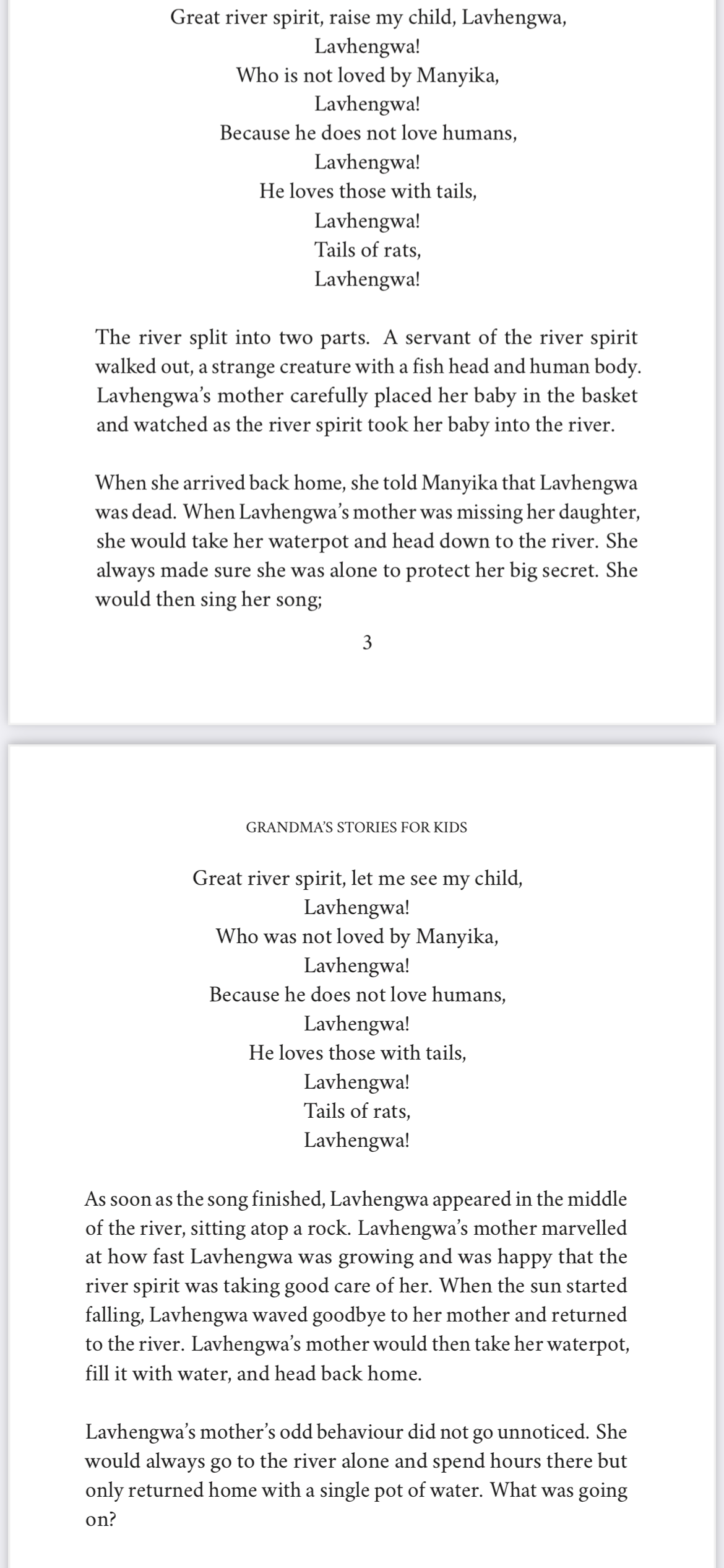 ENGLISH - Grandmother's Stories For Kids