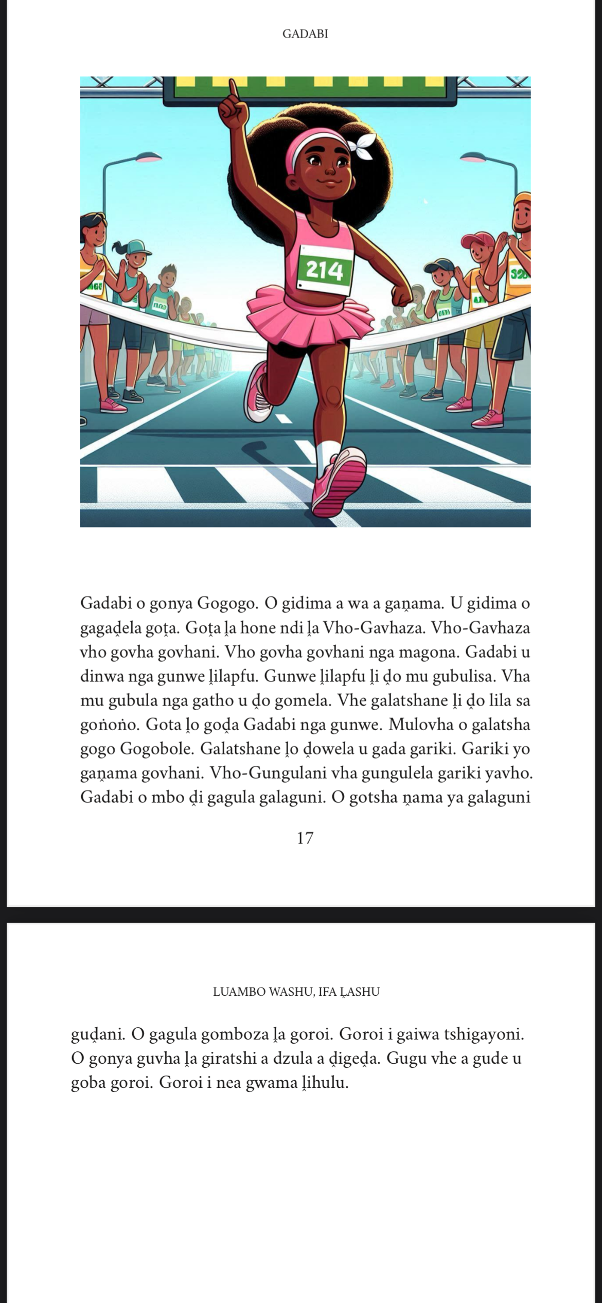 Luambo Lwashu, Ifa Ḽashu Gireidi 1