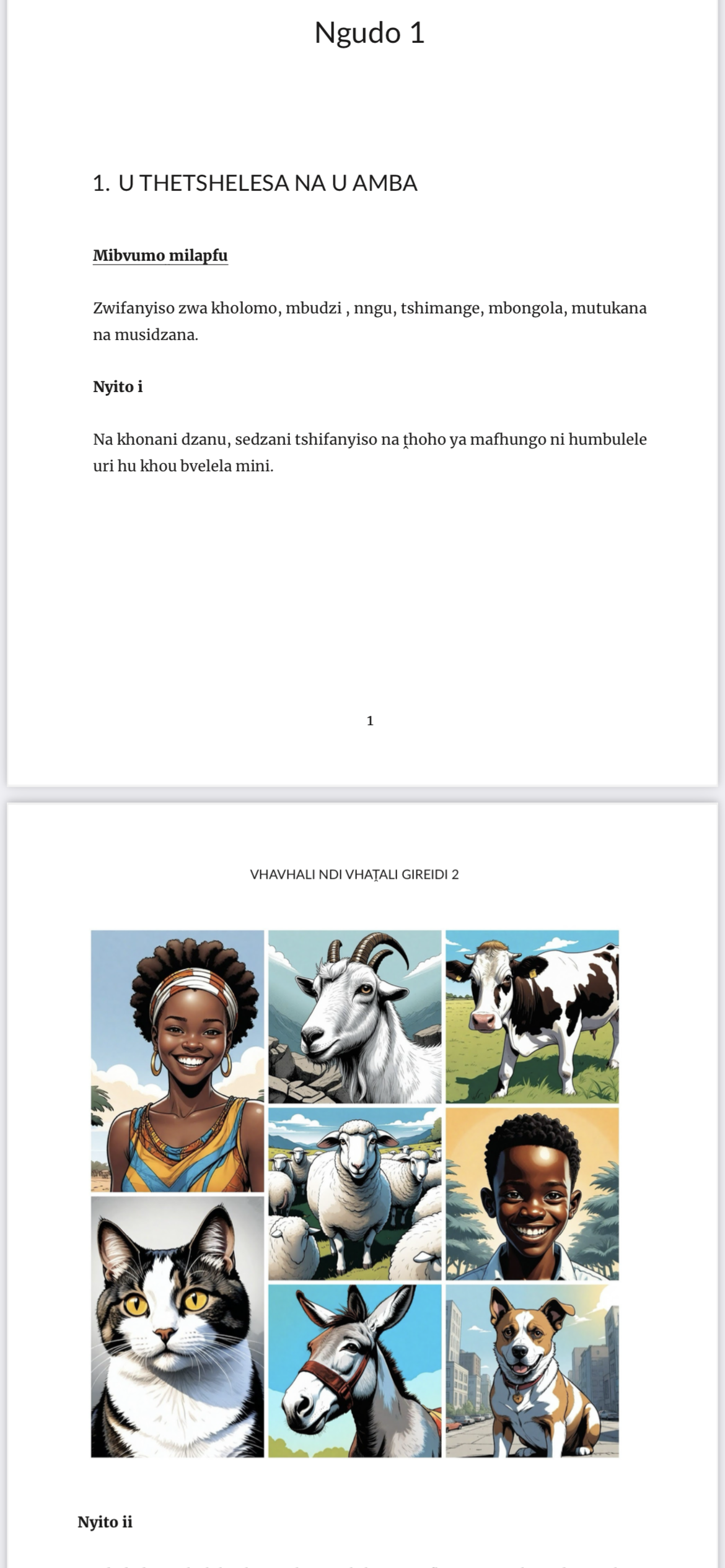 Vhavhali ndi Vhaṱali Gireidi 2