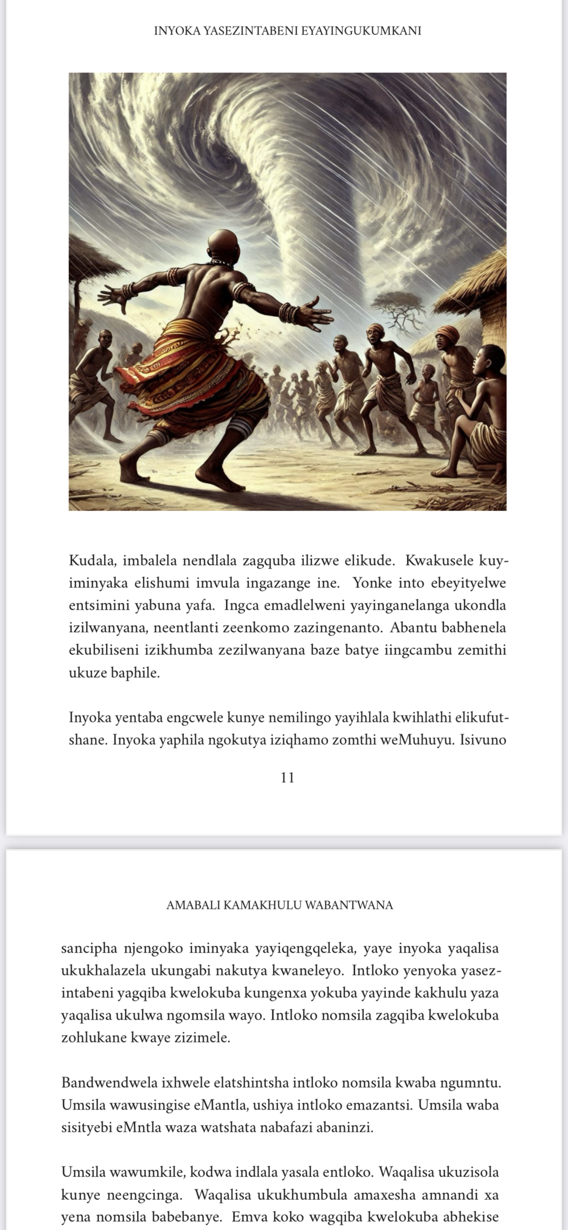 ISIXHOSA - Amabali kaMakhulu wabantwana