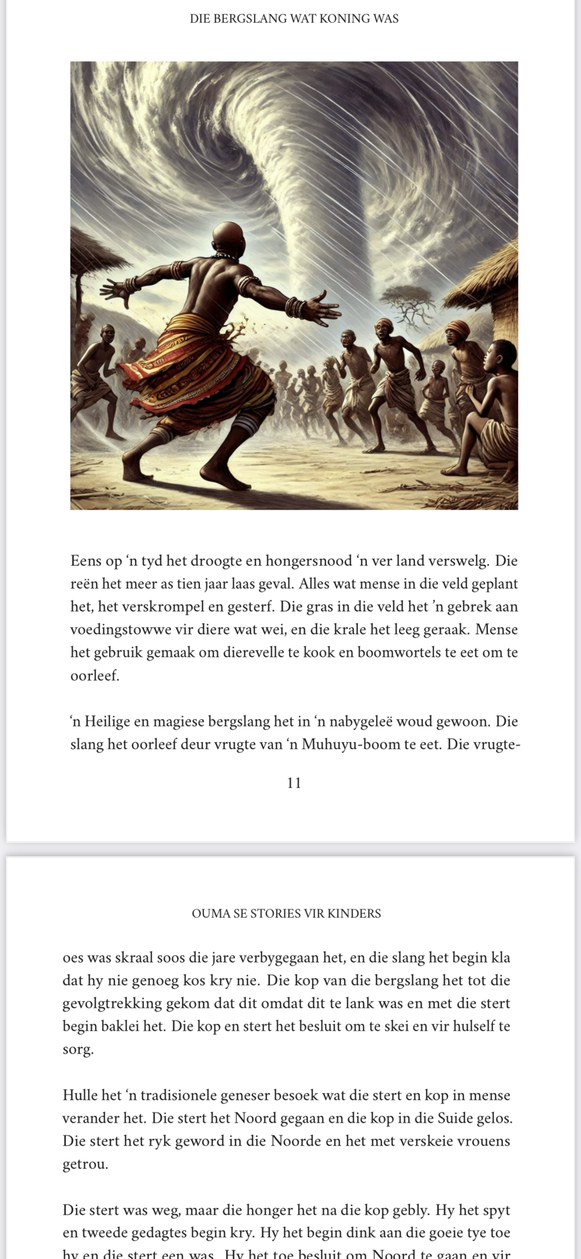 AFRIKAANS - Ouma se stories vir kinders