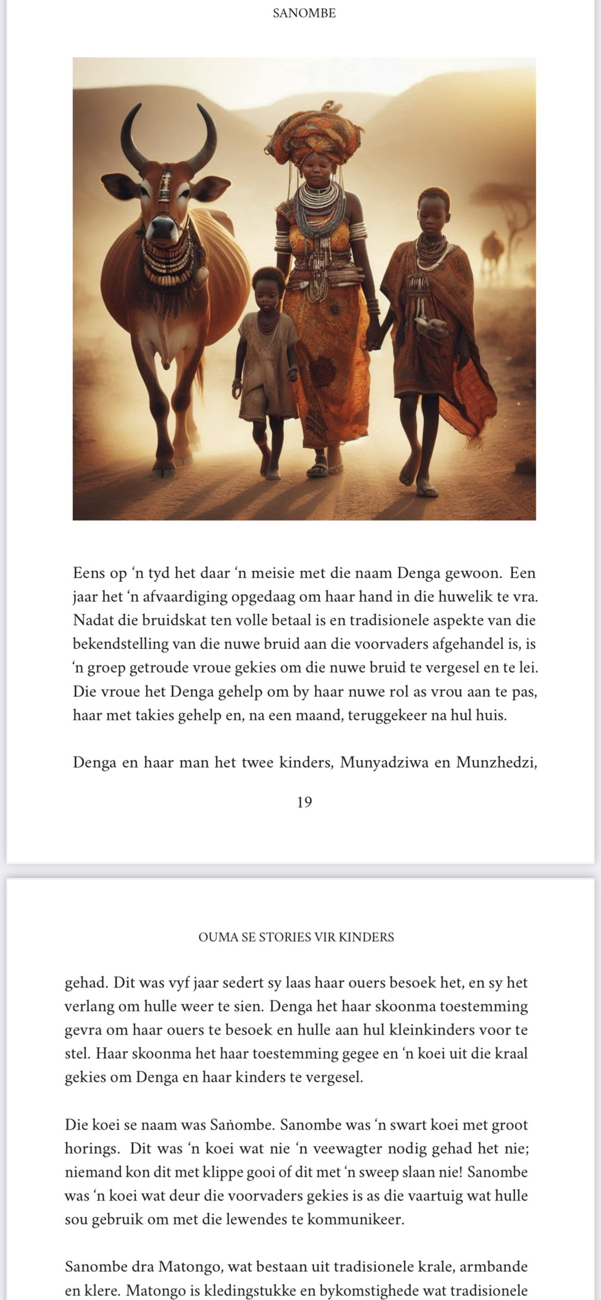 AFRIKAANS - Ouma se stories vir kinders